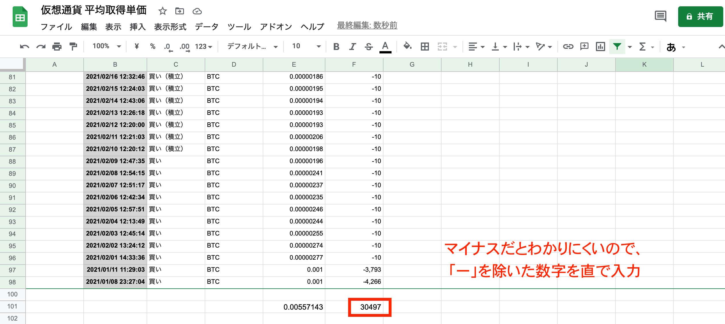 仮想通貨 平均取得単価の計算方法【超わかりやすく】【コインチェック ビットフライヤー】 | 丸の内OL 投資で資産形成