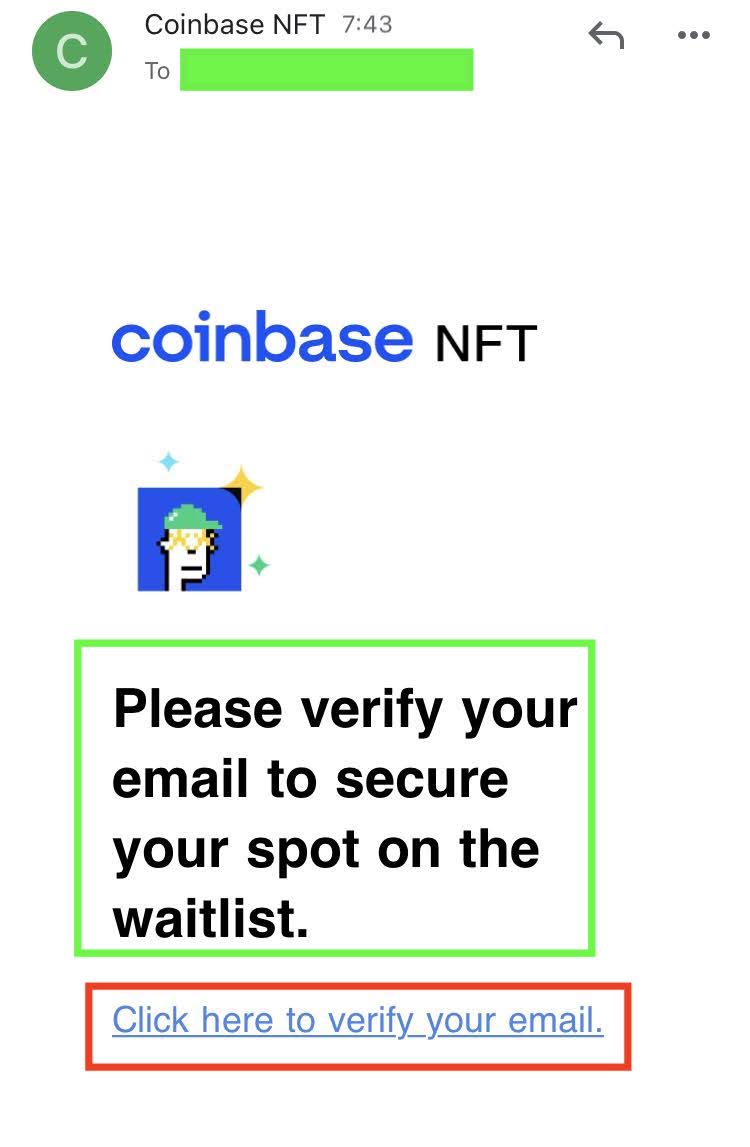 コインベース NFT 登録方法