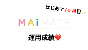 マイメイト 運用成績